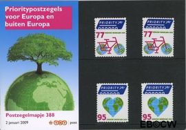 Nederland NL M388 2009 Europa en buiten Europa priority Postfris