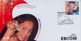Nederland NL PBZ3 2001 Invoering Euro FDC zonder adres