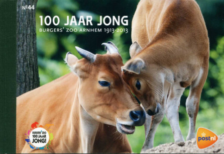 Nederland NL PR44 2013 100 jaar Burgers Zoo Postfris