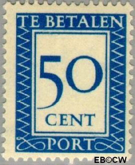 Nederland NL PT100 1947 Portzegel Postfris 50