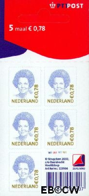 Nederland NL V2041 2002 Koningin Beatrix Gebruikt 78