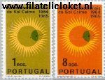 POR 966#967 Postfris 1964 Kalme Zon -jaar