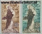 SPA 1411#1412 Postfris 1963 C.E.P.T.- Europa