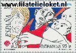 SPA 3115# Postfris 1993 Compostella, Heilige Jacobus
