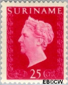 Suriname SU 266 1948 Koningin Wilhelmina Gebruikt 25