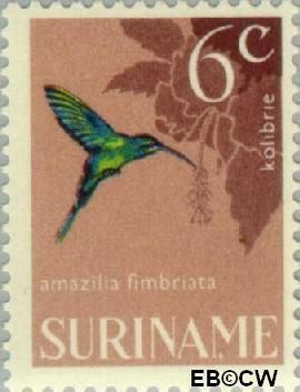 Suriname SU 444 1966 Vogels Gebruikt 6