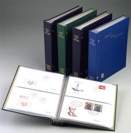 ALBUM FDC K DONKERBLAUW