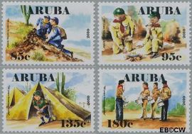 Aruba AR 440#443 2010 Scouting Aruba Postfris