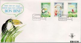 Aruba AR E36 1991 Toerisme FDC zonder adres