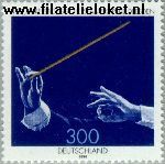 Bundesrepublik BRD 2025#  1998 Sächsische Staatskapelle  Postfris