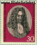 Bundesrepublik BRD 518#  1966 Leibniz, Gottfried Wilhelm  Postfris