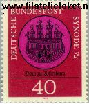 Bundesrepublik BRD 752#  1972 Synode '72  Postfris