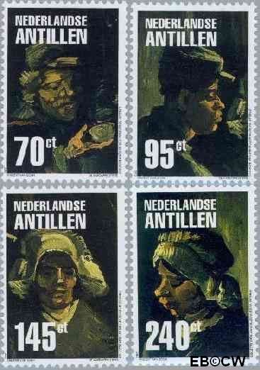 Ned. Antillen NA 1397#1400 ** Amphilex 2002- Aardappeleters Postfris