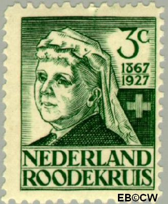 Nederland NL 0204 1927 Rode Kruis Gebruikt 3+2