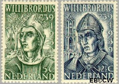 Nederland NL 0323#324 1939 Willibrordus, St. Ongebruikt