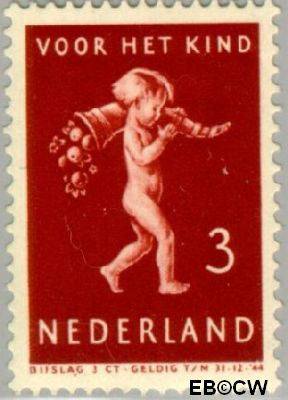 Nederland NL 0329 1939 Kind met hoorn des overvloeds Postfris 3+3