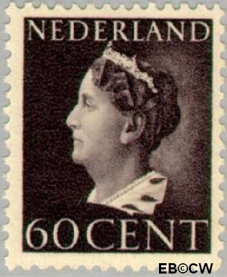 Nederland NL 0345 1946 Wilhelmina- Type 'Konijnenburg' Gebruikt 60