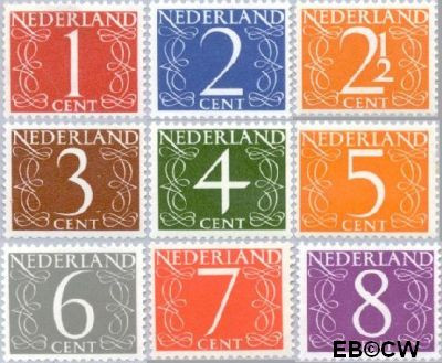 Nederland NL 0460#468 1946 Cijfer type 'van Krimpen' Postfris