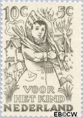 Nederland NL 0547 1949 Jaargetijden Ongebruikt 10+5