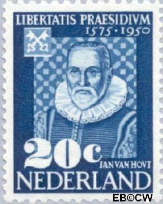 Nederland NL 0562 1950 Leidse Universiteit Postfris 20