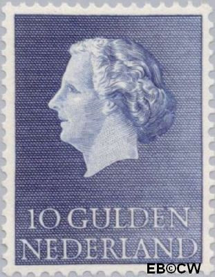 Nederland NL 0640 1957 Koningin Juliana- Type 'En Profile' Gebruikt 1000