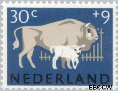 Nederland NL 0815 1964 Dieren Gebruikt 30+9