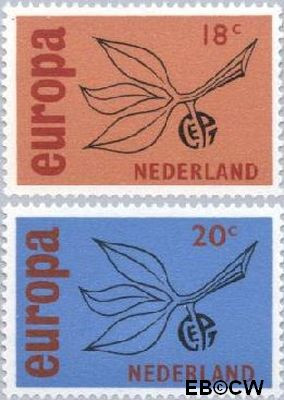 Nederland NL 0847#848 1965 C.E.P.T.- Vrucht Postfris