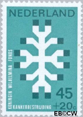 Nederland NL 0929 1969 Kankerbestrijding Gebruikt 45+20