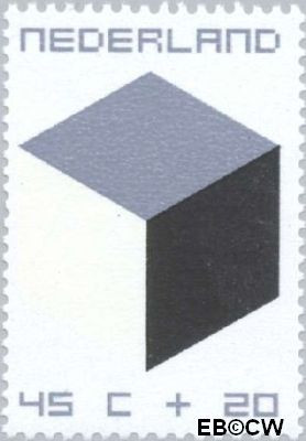 Nederland NL 0982 1970 Kubus Gebruikt 45+20