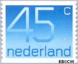 Nederland NL 1112a 1976 Cijfer type 'Crouwel' Gebruikt 45