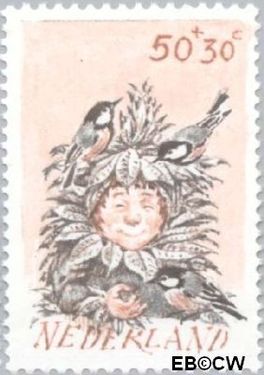 Nederland NL 1275 1982 Kind en dier Gebruikt 50+30