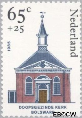 Nederland NL 1326 1985 Kerken Gebruikt 65+25