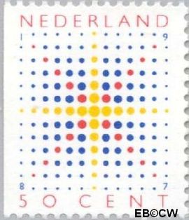 Nederland NL 1392 1987 Fonkelende ster Postfris 50