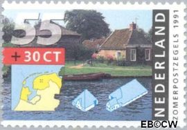 Nederland NL 1468 1991 Boerderijen Gebruikt 55+30