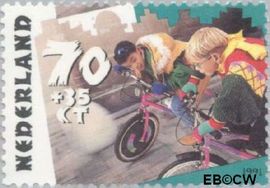 Nederland NL 1484 1991 Kinderspelen Gebruikt 70+35