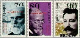 Nederland NL 1568#1570 1993 Nobelprijswinnaars Postfris
