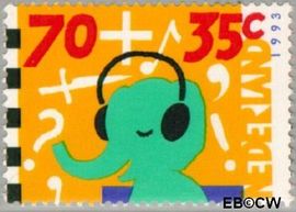 Nederland NL 1576 1993 Kind en media Gebruikt 70+35