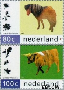 Nederland NL 1711#1712 1997 Natuurlijk Landschapsbeheer Postfris