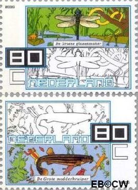 Nederland NL 1924#1925 2000 Bedreigde diersoorten Postfris