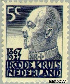 Nederland NL 205 1927 Rode Kruis Gebruikt 5+3