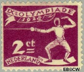 Nederland NL 213 1928 Olympische Spelen- Amsterdam Gebruikt 2+1