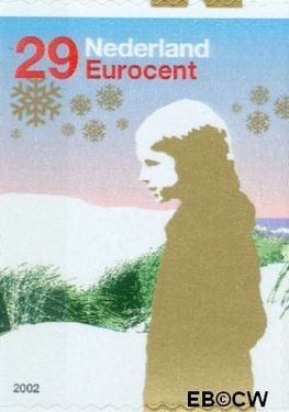 Nederland NL 2131 2002 Personen in winterlandschap Gebruikt 29