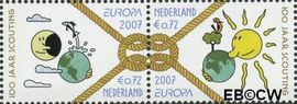 Nederland NL 2515-2514 2007 Scouting Postfris
