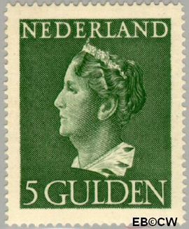 Nederland NL 348 1946 Wilhelmina- Type 'Konijnenburg' Gebruikt 500