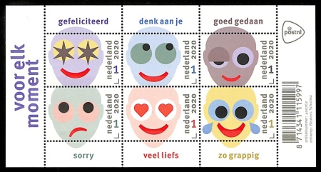 Nederland NL 3847 2020 Voor elk moment Postfris