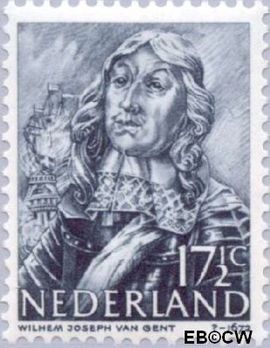 Nederland NL 416 1943 Zeehelden Gebruikt 17½
