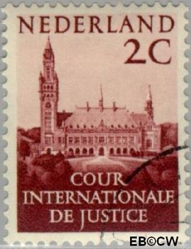 Nederland NL D27 1951 Cour Internationale de Justice Gebruikt 2