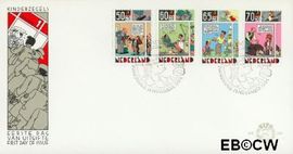 Nederland NL E223 1984 Striptekeningen FDC zonder adres