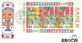 Nederland NL E329a 1994 Spelende kinderen FDC zonder adres