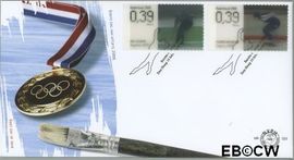 Nederland NL E529 2006 Olympische winterspelen- Going for gold FDC zonder adres